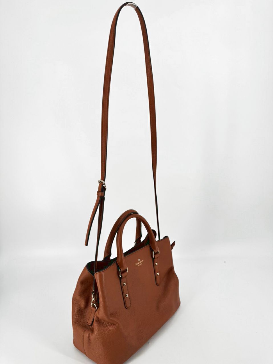 KATE SPADE Cognac Leather Purse