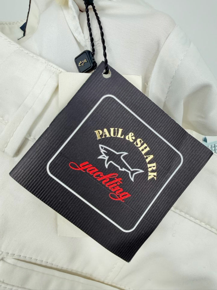 PAUL & SHARK Size 10 Cream Pants NWT