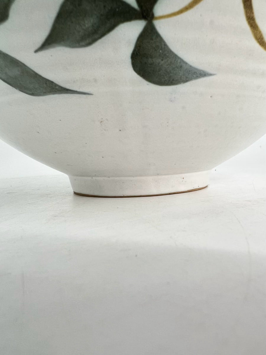 ENGLAND Blue & Green Birds Bowl