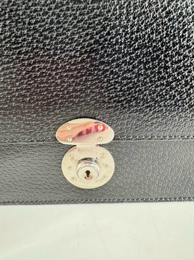 RALPH LAUREN Black Leather Purse