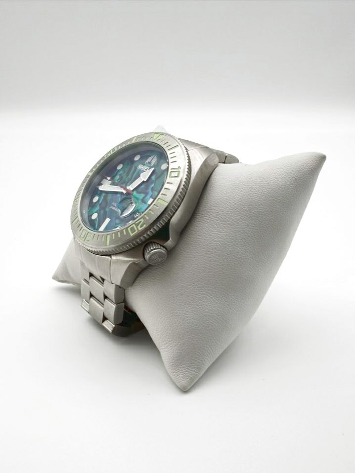 SHIELD ATLANTIS Abalone Stainless Steel Automatic Watch