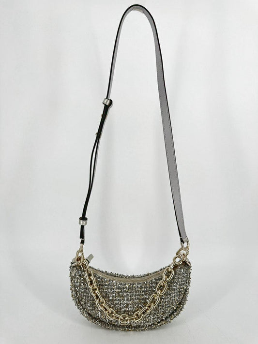 KATE SPADE Silver & Gold Confetti Crossbody Purse