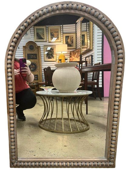 Carved Wood Mirror