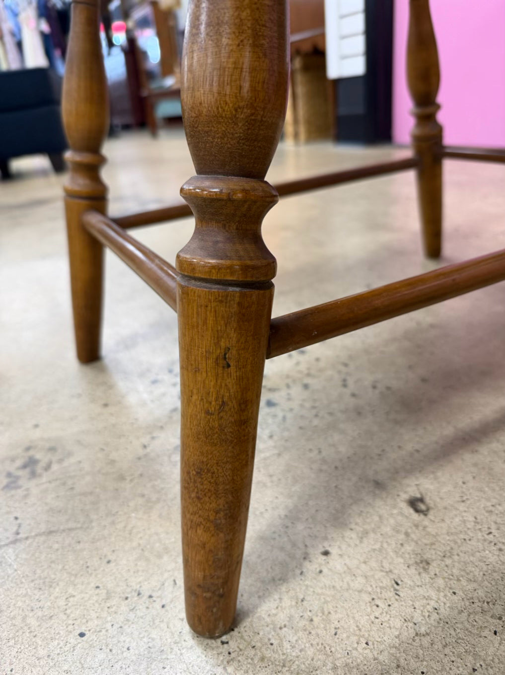 Light Wood Stool