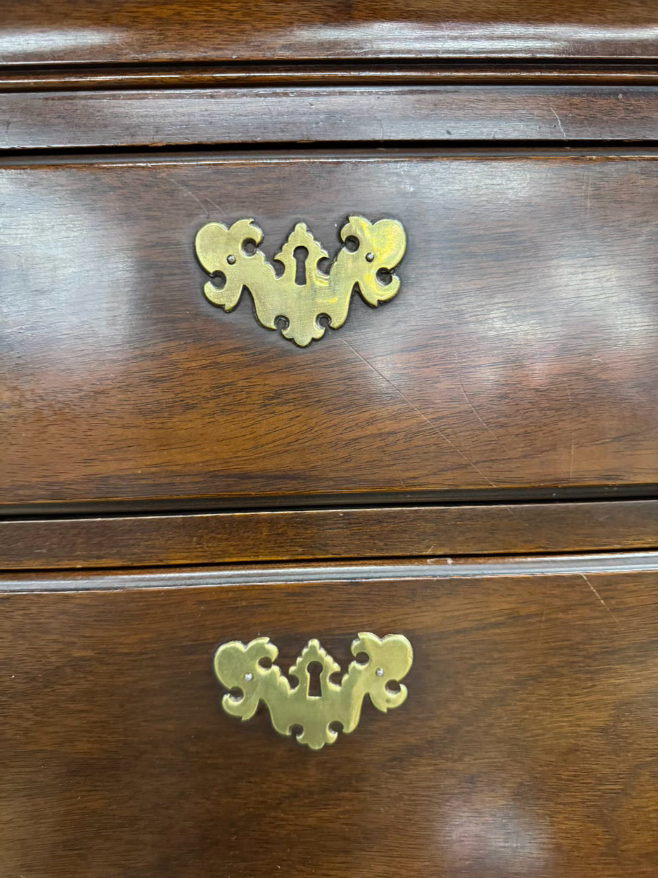 JOHN STUART INC. Wood Ball & Claw 8-Drawer Highboy