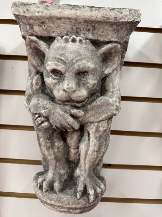 Plaster Gargoyle Wall Hanging Statuary