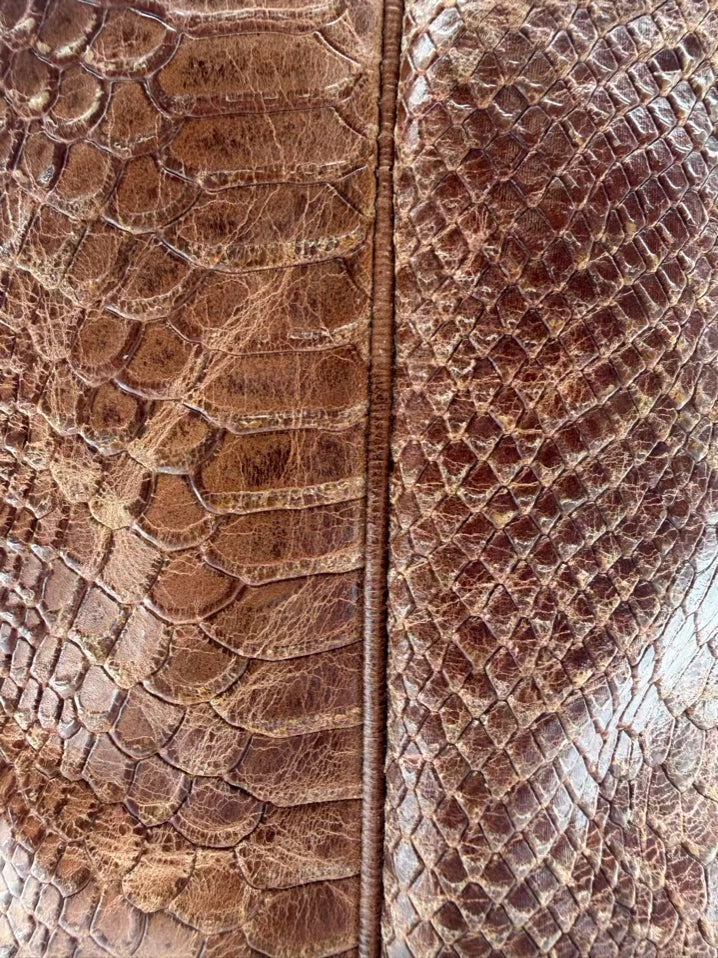 IDYLLWIND WMNS Size 7 Chestnut Leather Embossed Boots