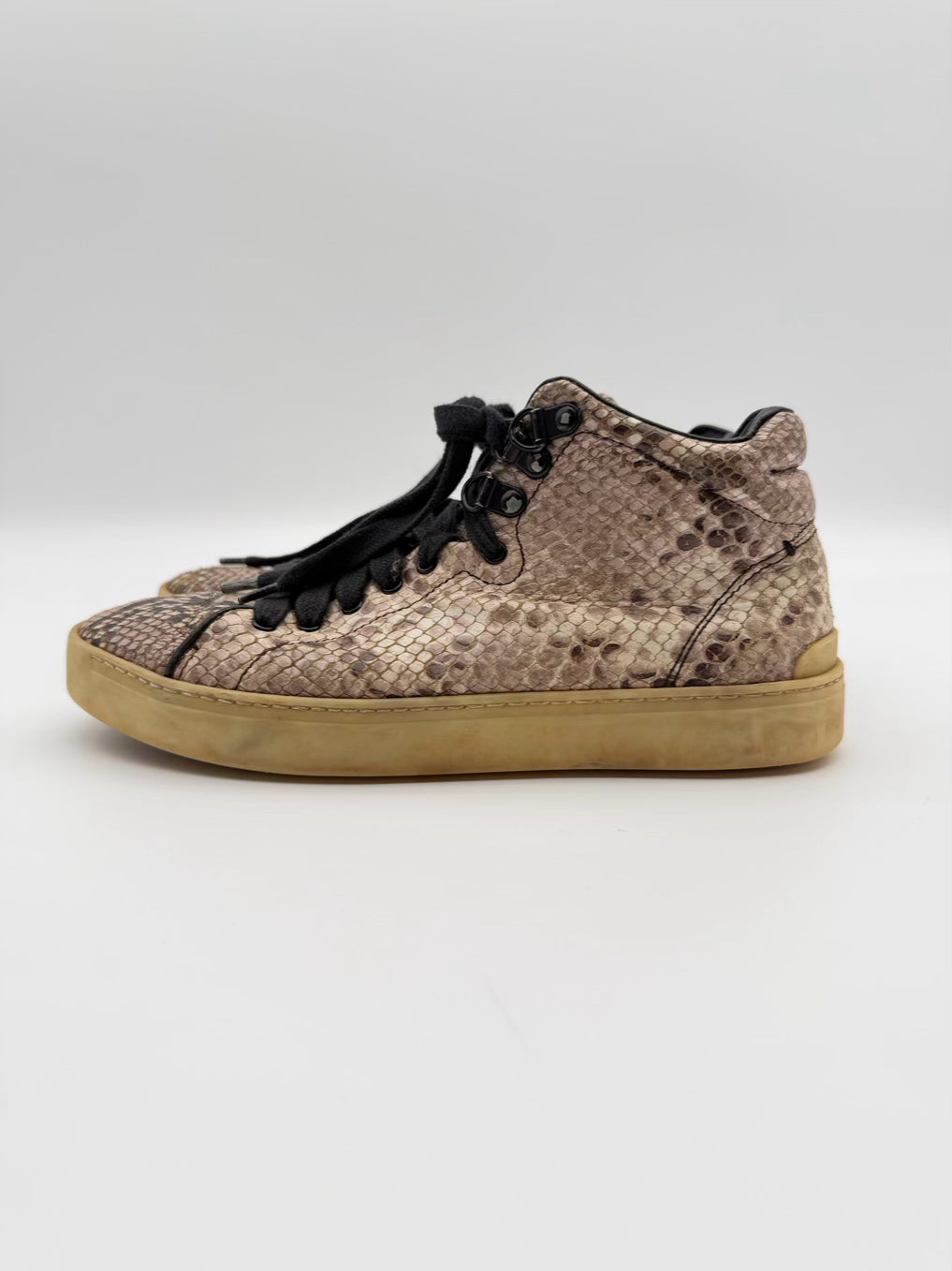 RAG & BONE WMNS Size 36 Cream & Brown Animal Print Casual Shoes