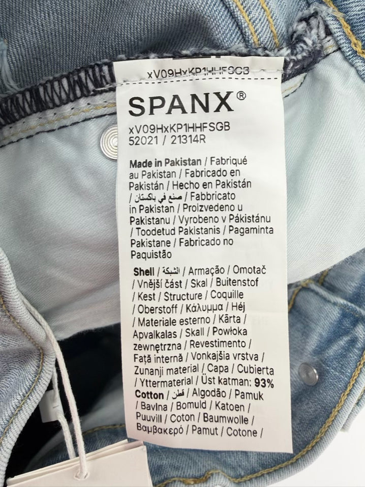 SPANX Size 12 Light Wash Jeans NWT