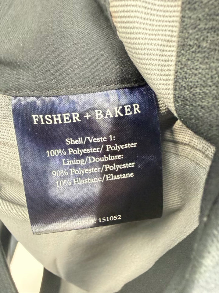 FISHER + BAKER Size Men's XL Navy Hooded Jacket