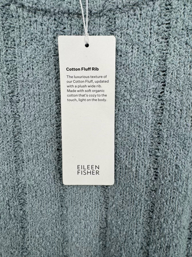 EILEEN FISHER Size M Powder Blue Sweater NWT