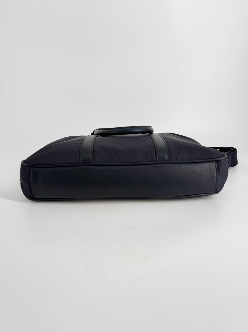 PRADA Navy Nylon Briefcase
