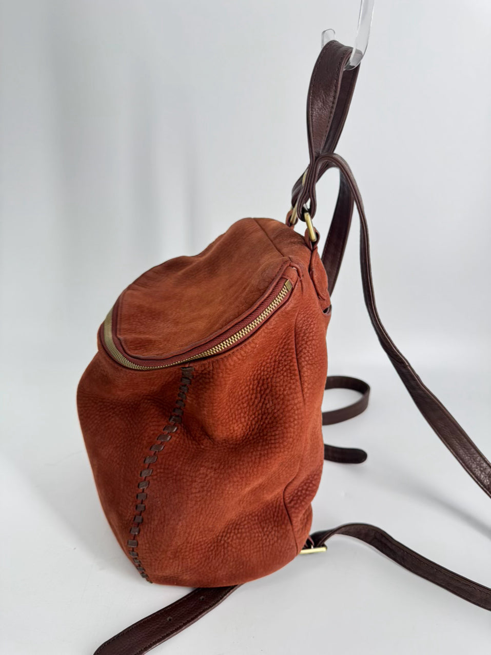 HOBO Rust Leather Backpack