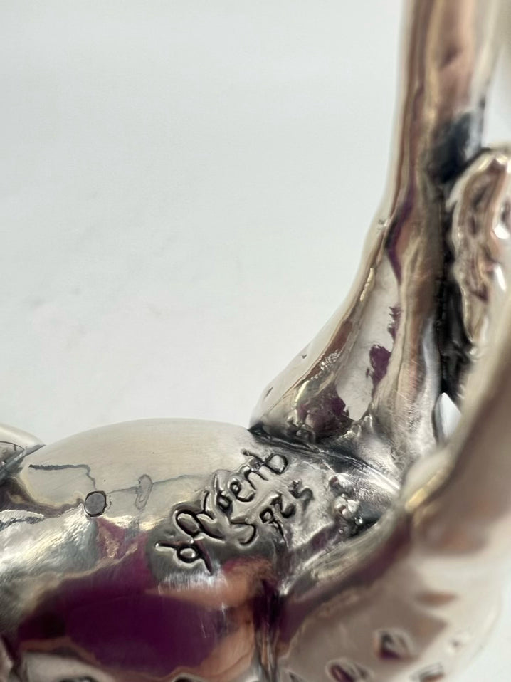 D' ARGENTA Silver STERLING SILVER Giraffe Figurine