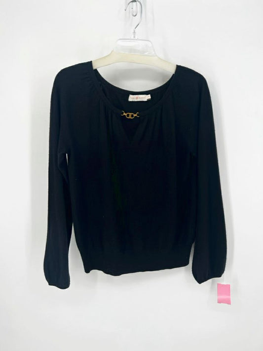 TORY BURCH Size M Black Cashmere Sweater
