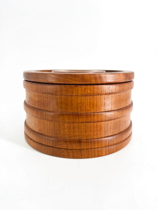 DANSK Brown Teak Ice Bucket