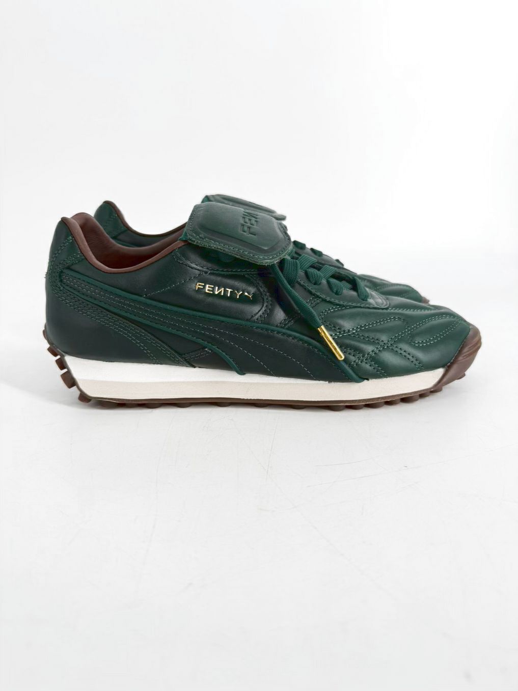 PUMA X FENTY Size 8.5 Forest Green Sneakers NWOT