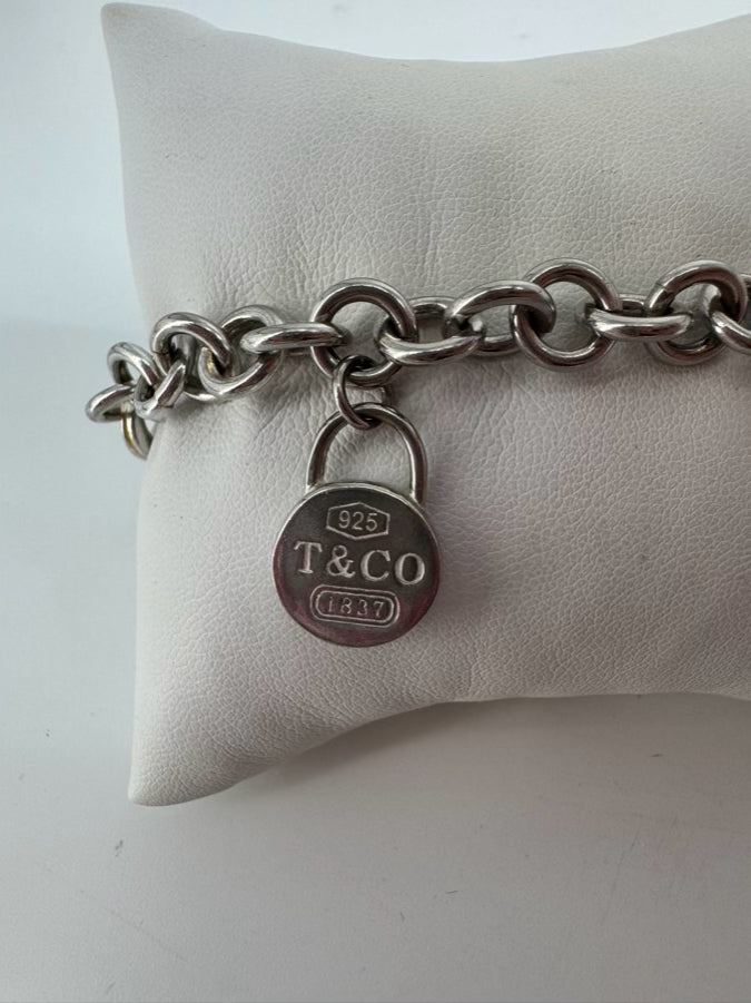 TIFFANY & CO. STERLING SILVER Charm Bracelet