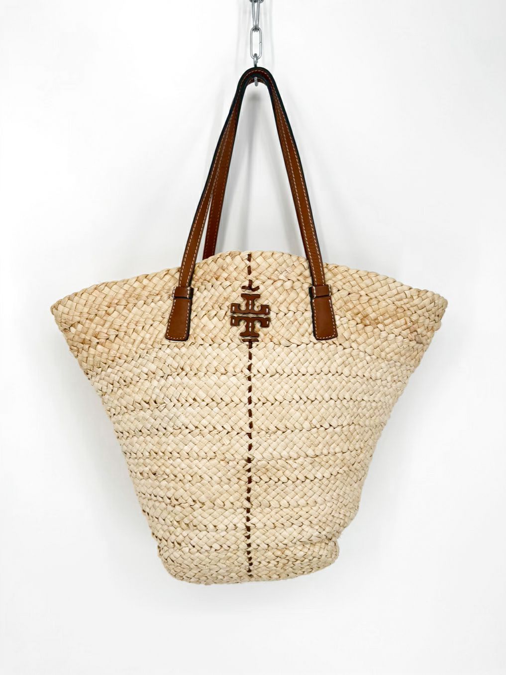 TORY BURCH Natural Straw Tote Bag