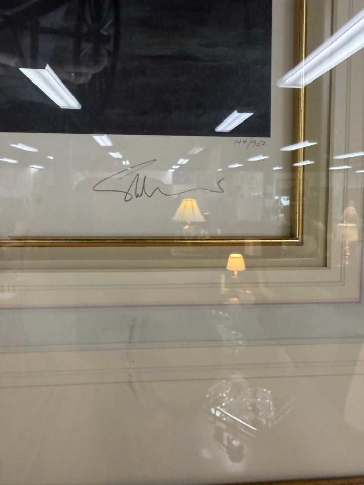 JOHN STOBART Charleston Print In Gold Frame