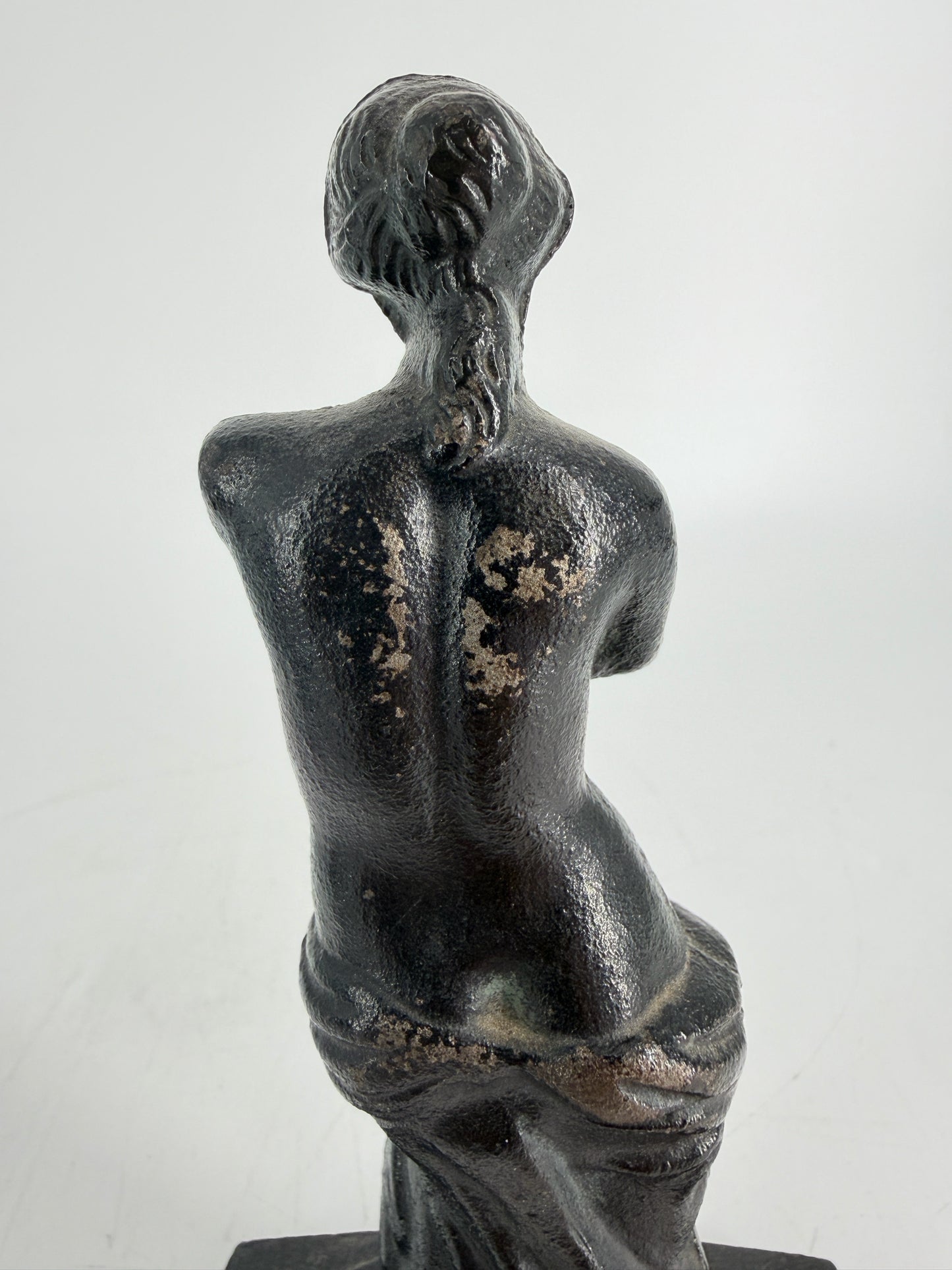 Black Iron Venus De Milo Pair of Book Ends