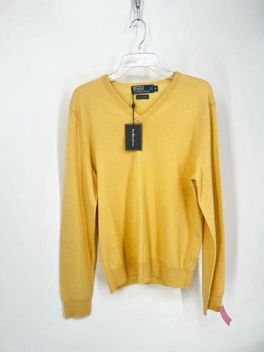 POLO RALPH LAUREN Size M Canary Cashmere Sweater NWT