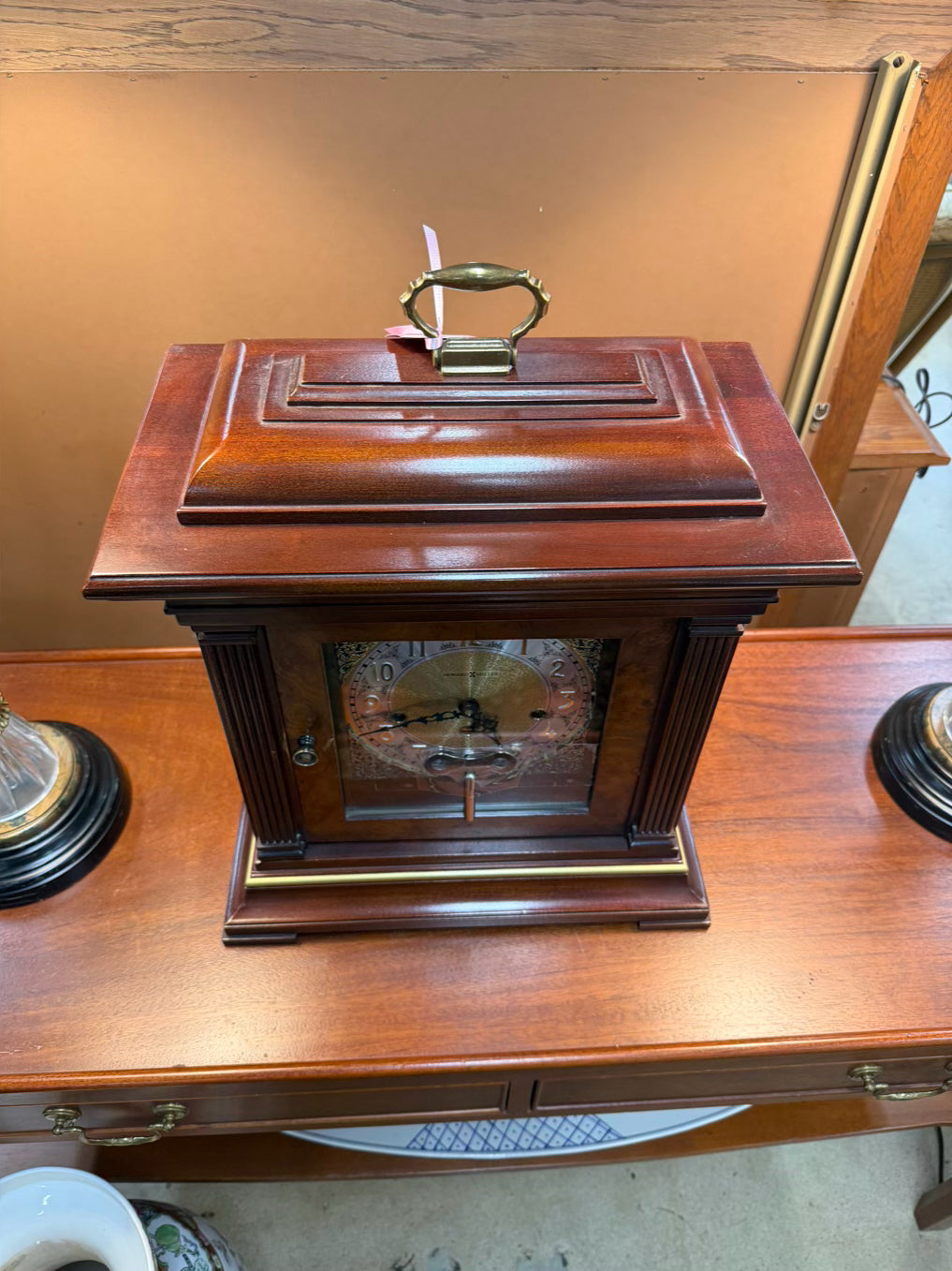 HOWARD MILLER Thomas Tompion Wood Mantel Clock