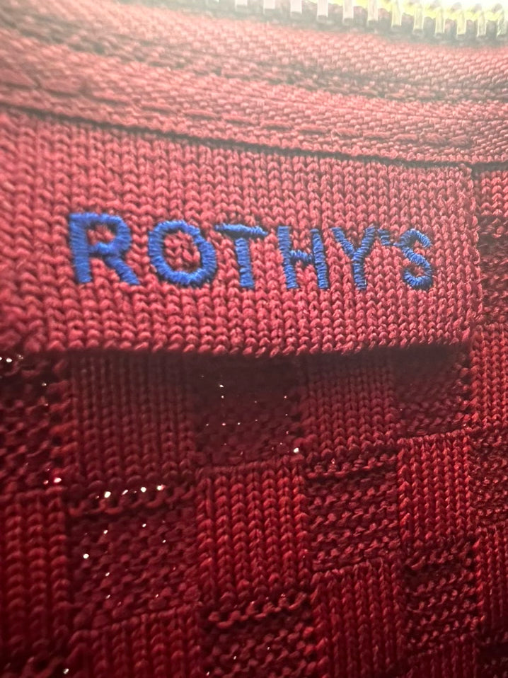 ROTHY'S Cherry Red Textile Purse