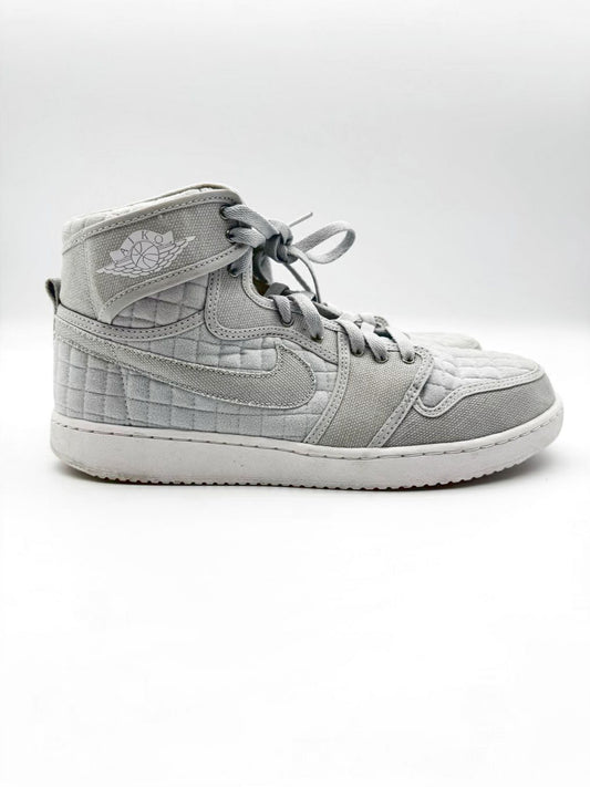 NIKE AIR JORDAN 1 Retro KO High OG Size 11 Gray Sneakers