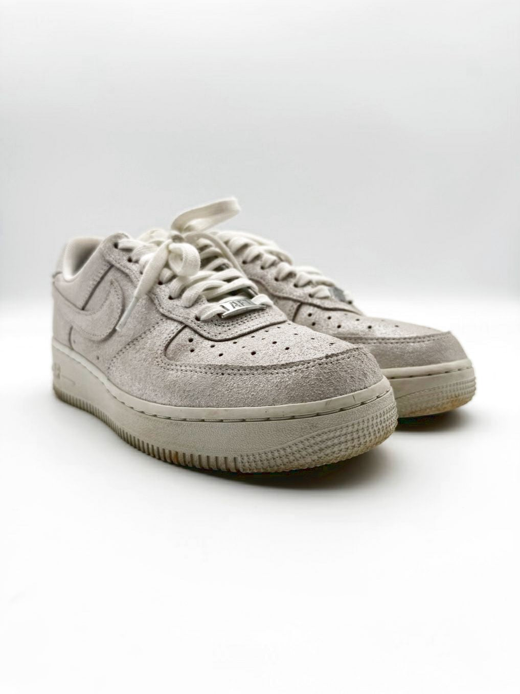 NIKE Air Force 1 Sparkle WMNS Size 8 White Sneakers