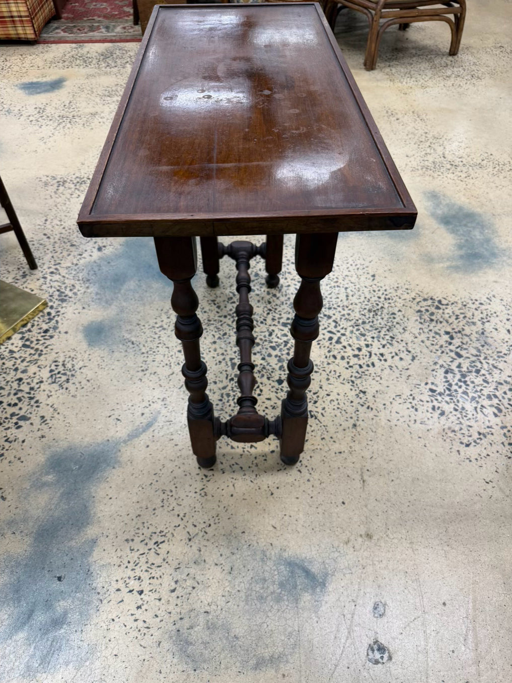 Dark Wood Tavern Occasional Table