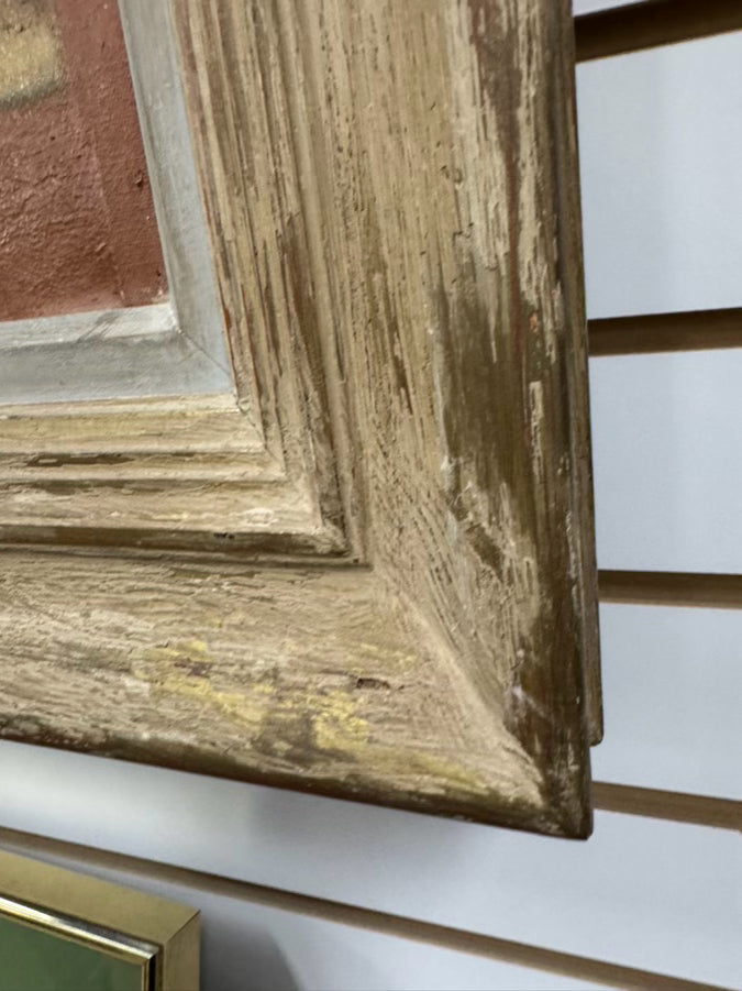 ALPERT Still Life Painting in Wood Frame