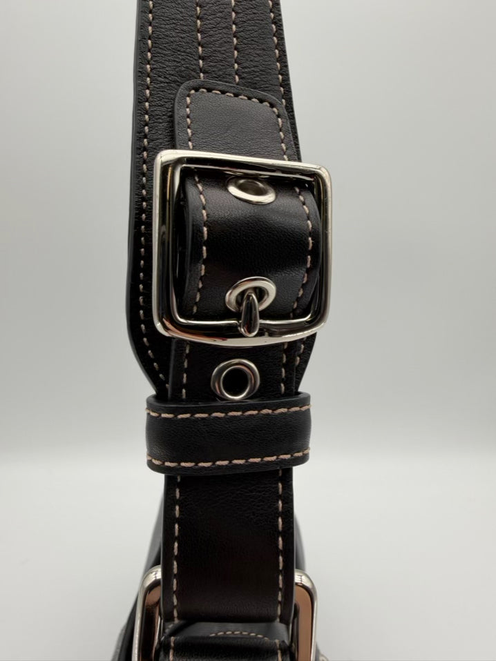 COACH Soho Black Leather Purse