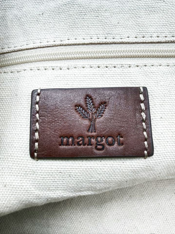 MARGOT Cognac Leather Purse