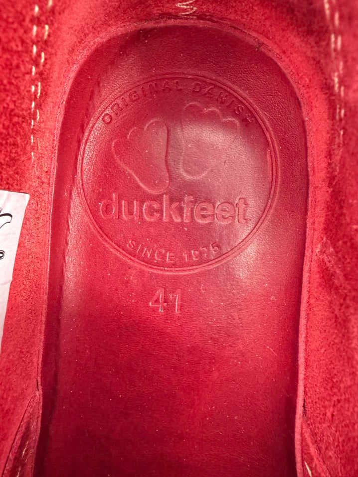 DUCKFEET Size 41 Red Booties