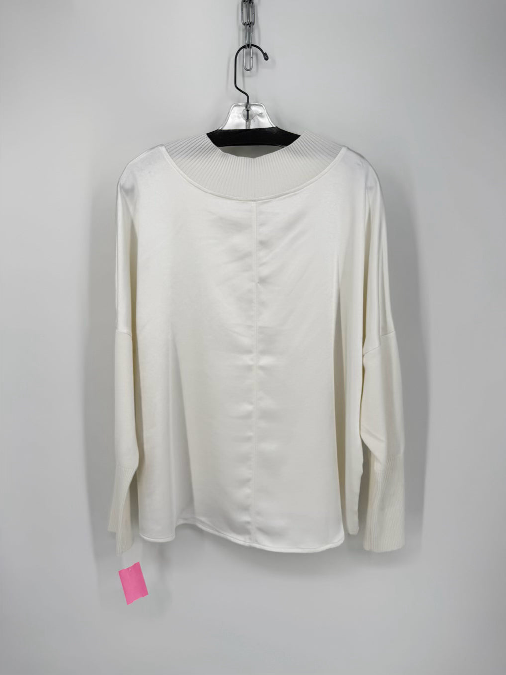 MELISSA NEPTON Size XL Off White Knit Top NWT