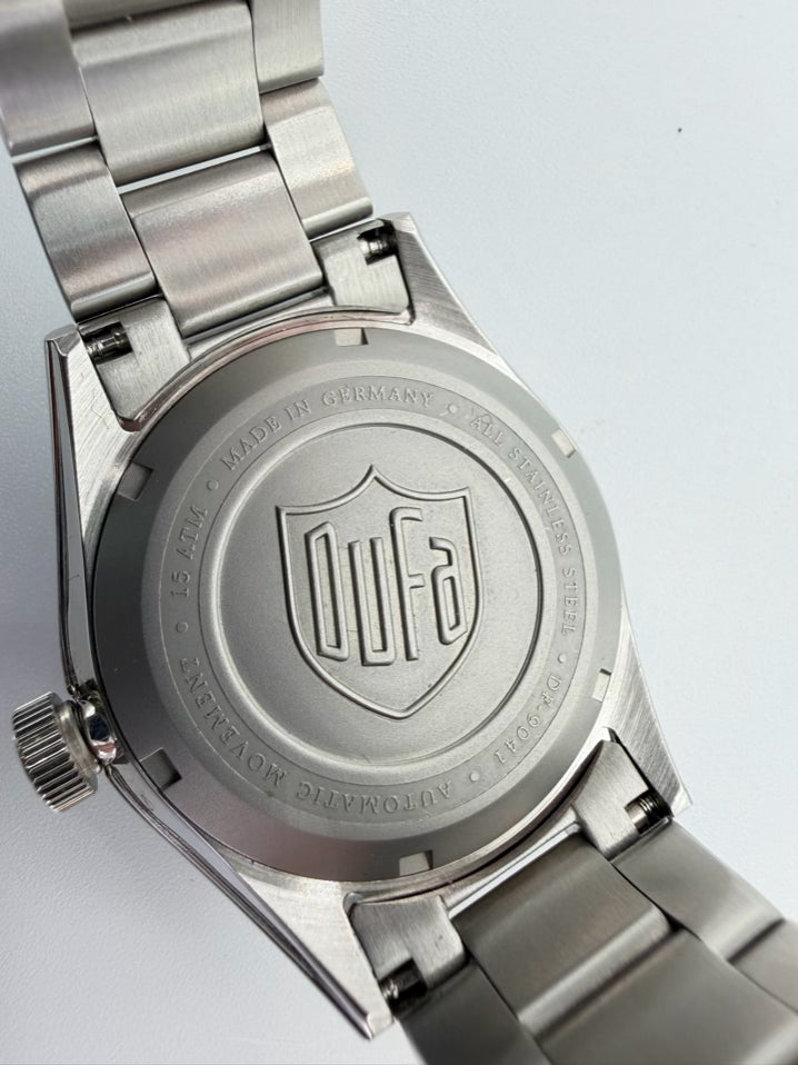 DUFA Purple Stainless Steel Automatic Watch
