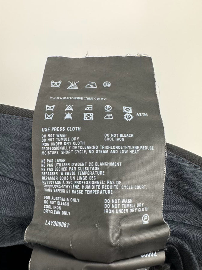 PRADA Size 42 Black Pants