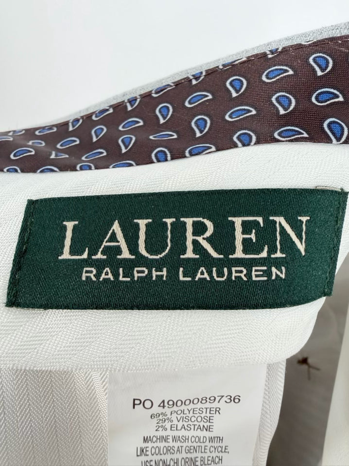 LAUREN RALPH LAUREN Size 34 Gray Dress Pants NWT