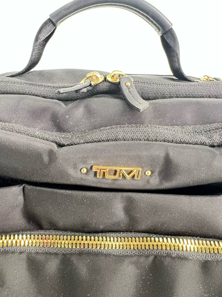 TUMI  Black Nylon Wheeled luggage
