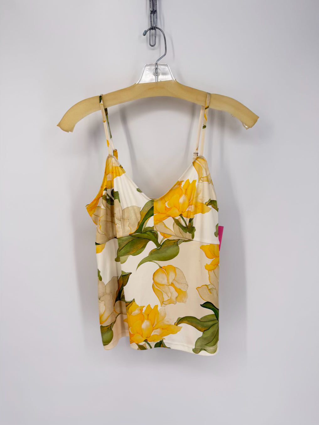 CHRISTY LYNN Size S Yellow & green Lace Watercolor Lily 3 Piece Suit Set