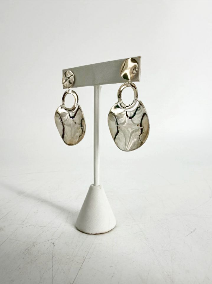IPPOLITA STERLING SILVER Flat Disk Dangle Earrings