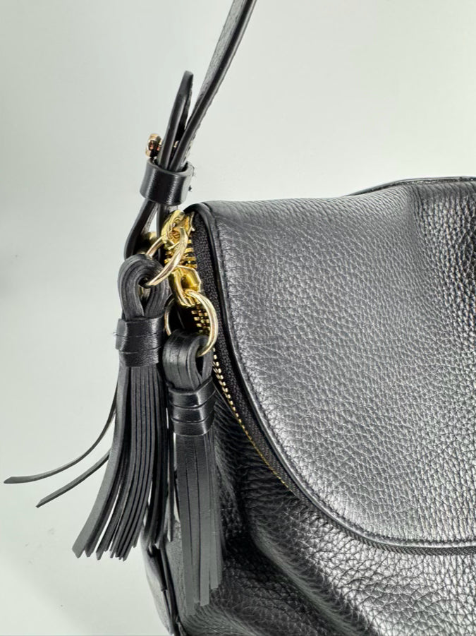 RADLEY LONDON Black Pebbled Leather Purse