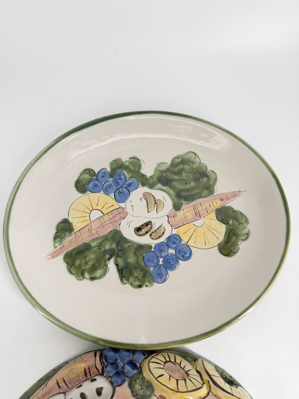 LOUISVILLE STONEWARE Large Pig Covered Serving Platter