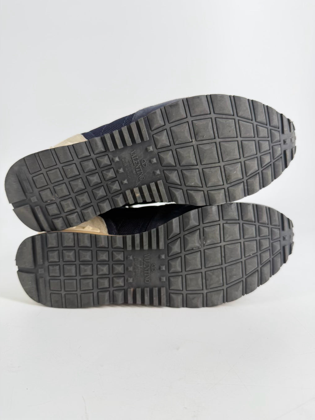 VALENTINO Size 41 Navy Sneakers