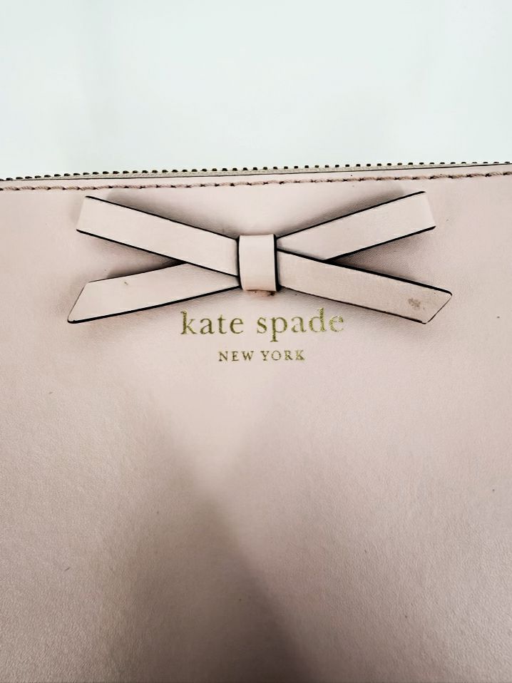 KATE SPADE Blush Leather Crossbody Bag