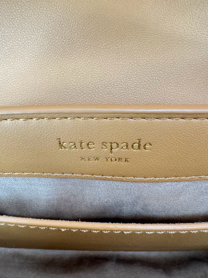 KATE SPADE Camel Leather Purse