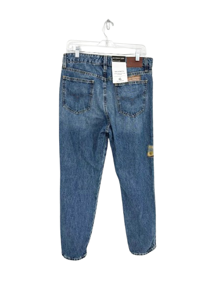 LAUREN RALPH LAUREN Size Wmn's 6 Blue Denim Patchwork Jeans NWT
