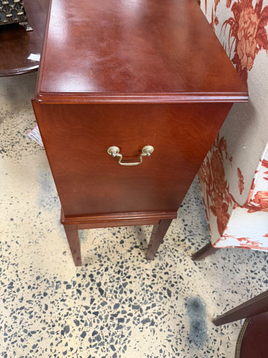Dark Wood Chest for Silverware