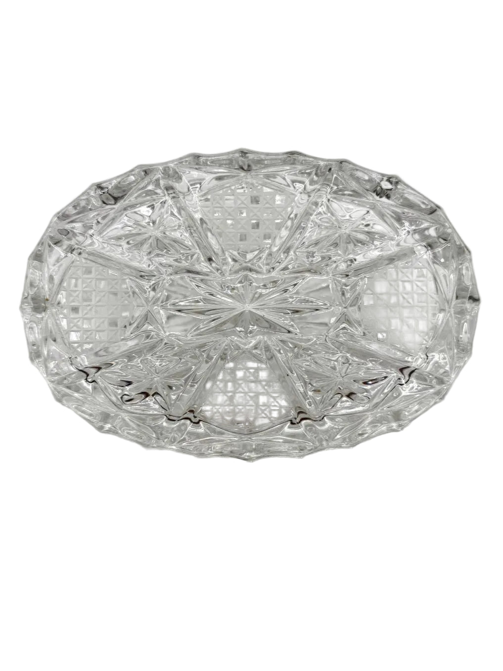 BOHEMIA CRYSTAL Clear Art Glass Box